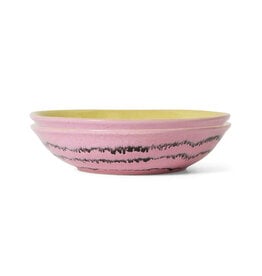 HKliving HK Living Ceramic 70's Curry Bowls Bubble set van 2