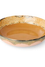 HKliving HKliving 70s ceramics salad bowl sunflower