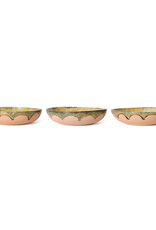 HKliving HKliving 70s ceramics salad bowl sunflower