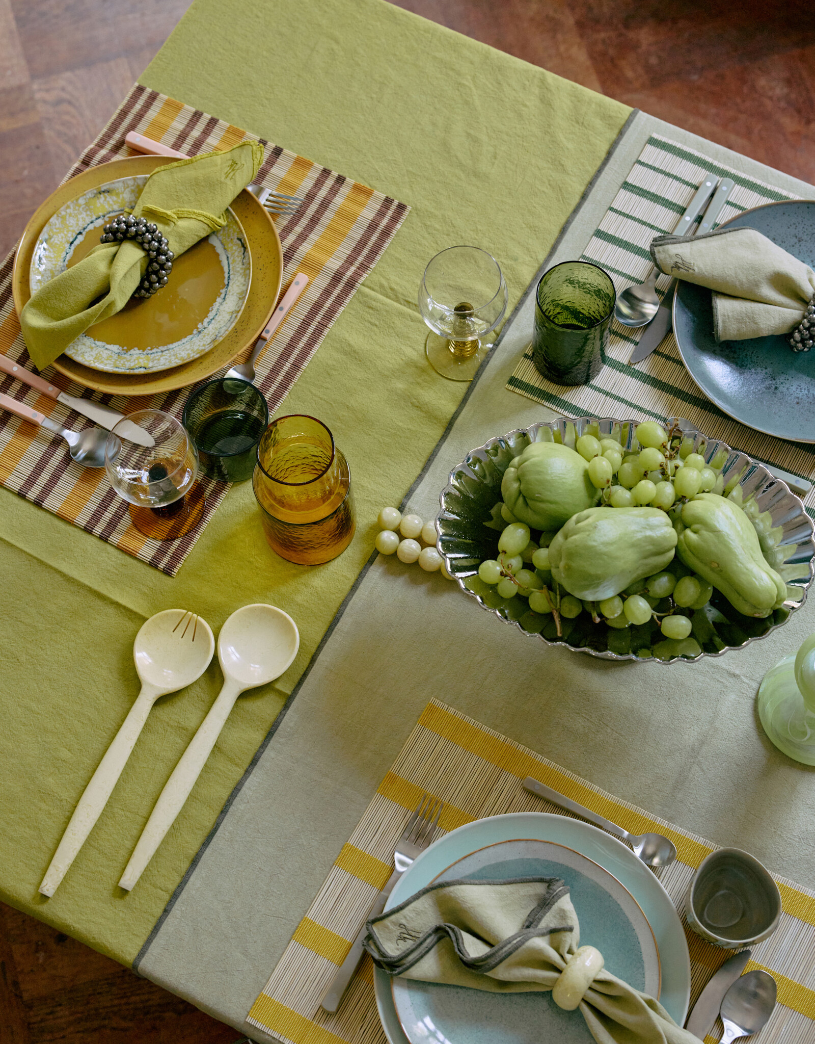 HKliving HKliving Salad Cutlery Vanilla