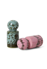 HKliving Hkliving 70's Ceramics Pepper & Salt Baroque
