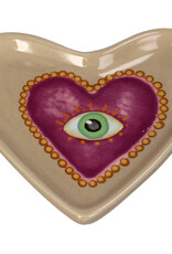 Kersten Trinket Dish Heart Dolomite Multi 8322