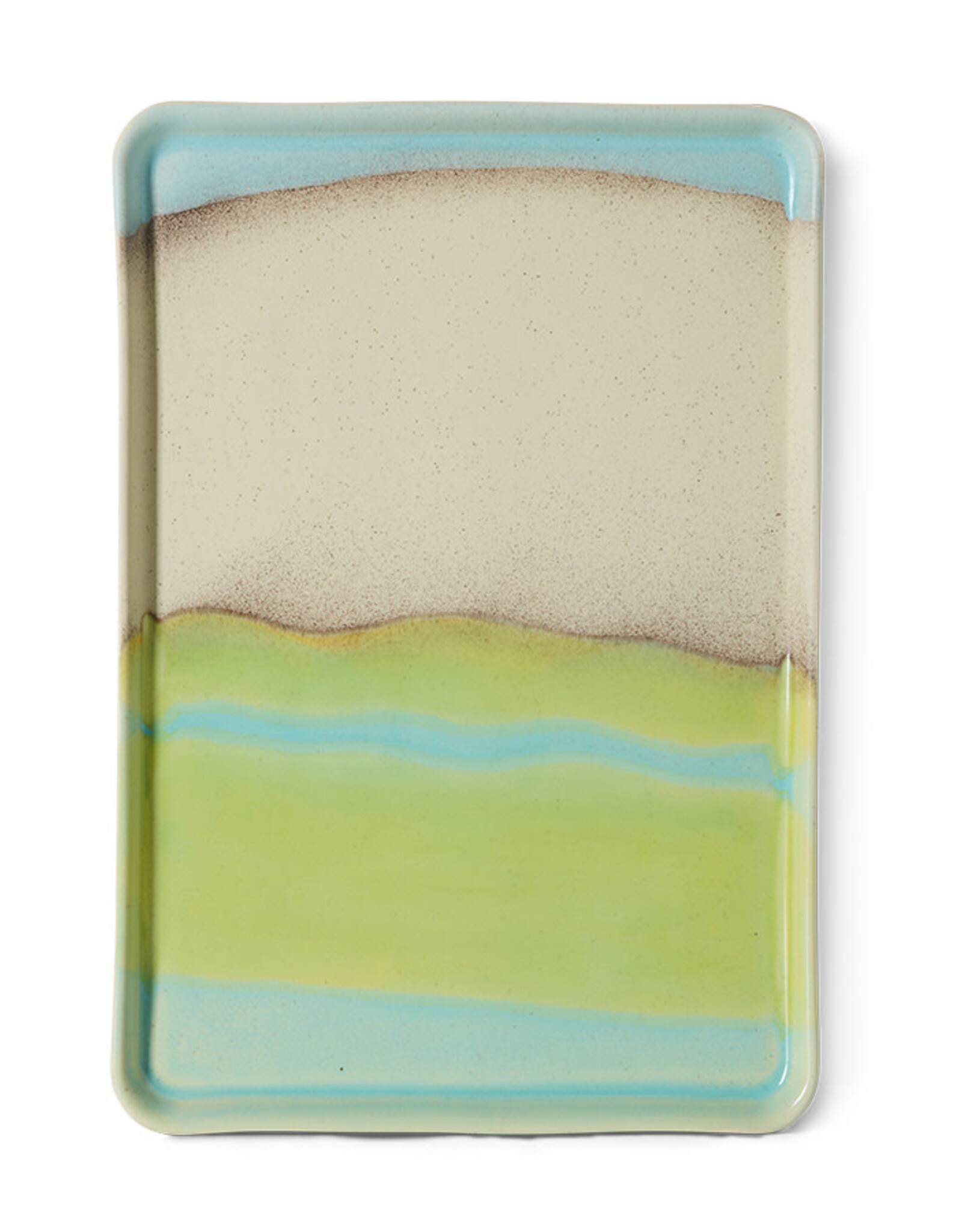 HKliving HKliving 70s Ceramics large tray Glint