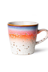 HKliving HKliving 70's ceramics Americano Mug Asteroids