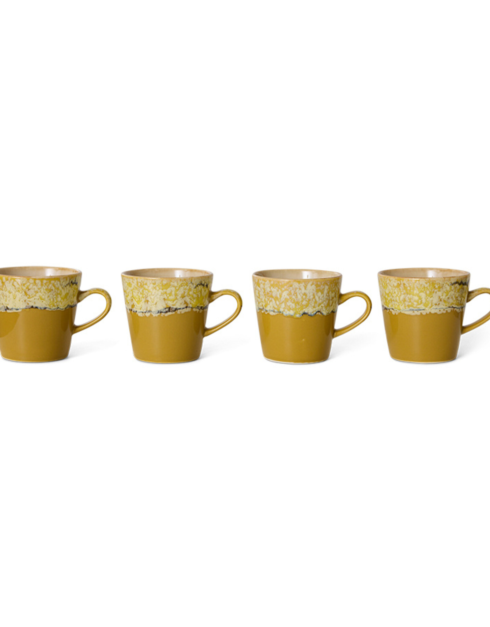 HKliving HKliving 70's Ceramics Americano Mug Sunbeam