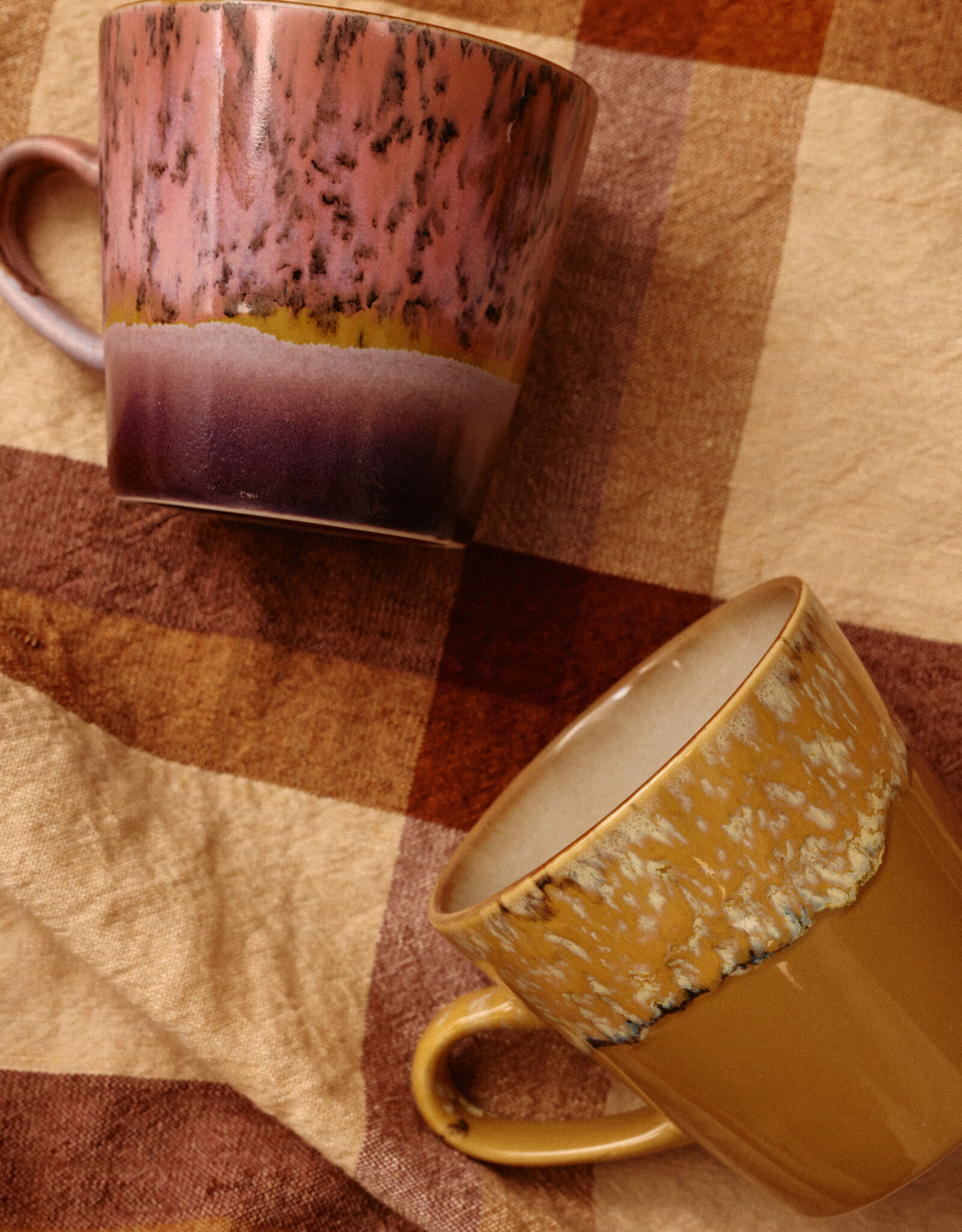 HKliving HKliving 70's Ceramics Americano Mug Sunbeam