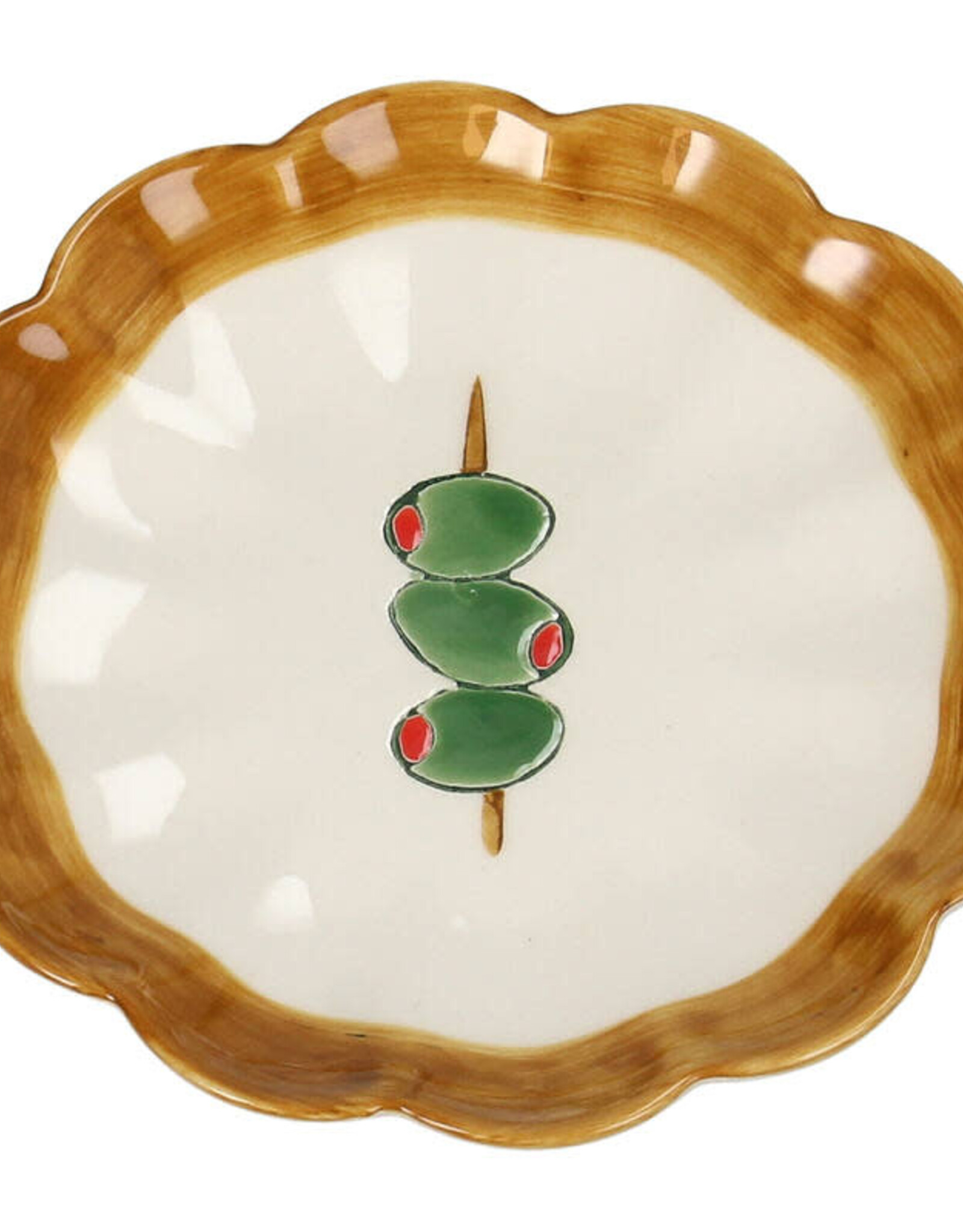 Kersten Plate Olive 12.4x12.4cm 7911