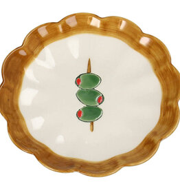 Kersten Plate Olive 12.4x12.4cm 7911
