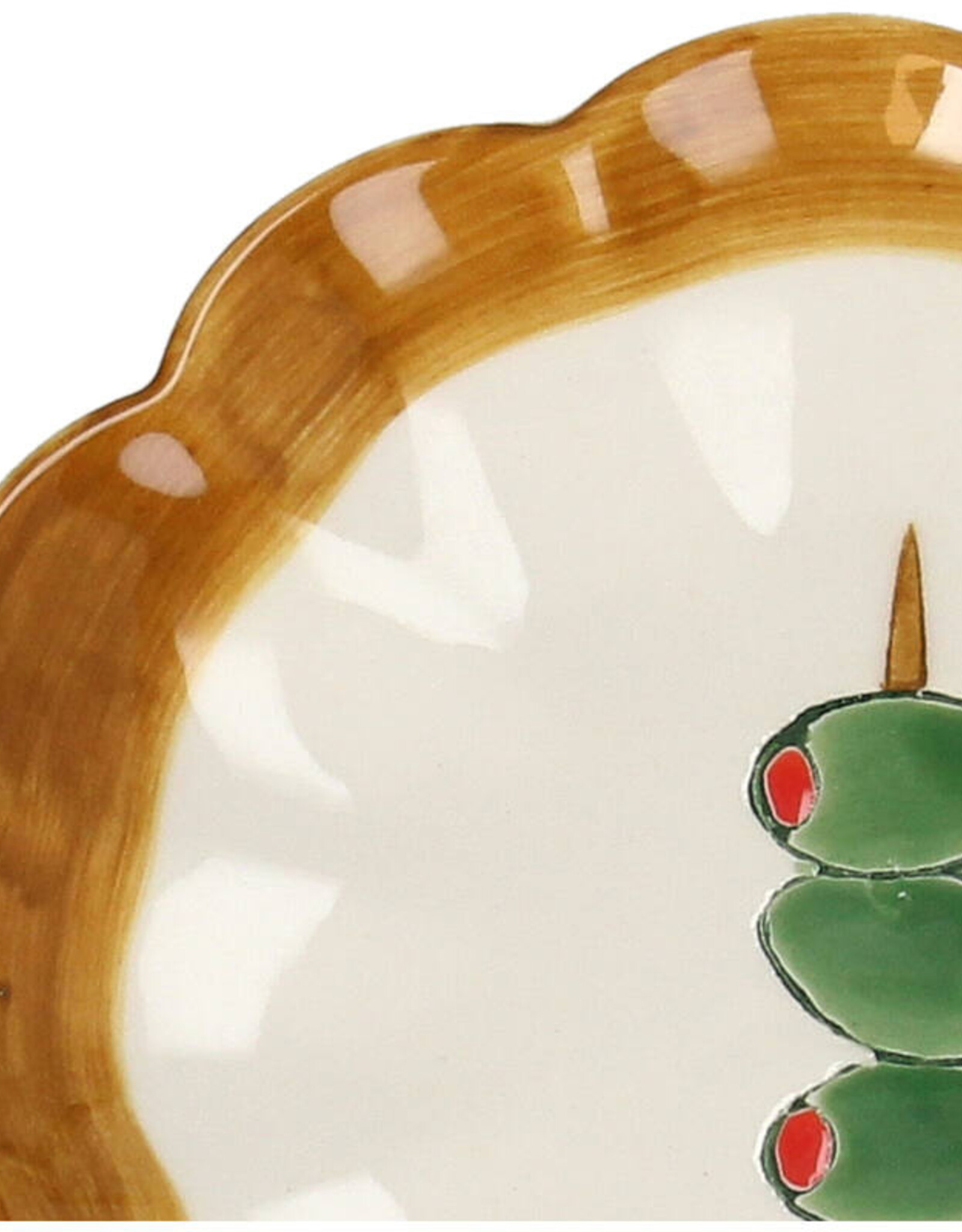 Kersten Plate Olive 12.4x12.4cm 7911