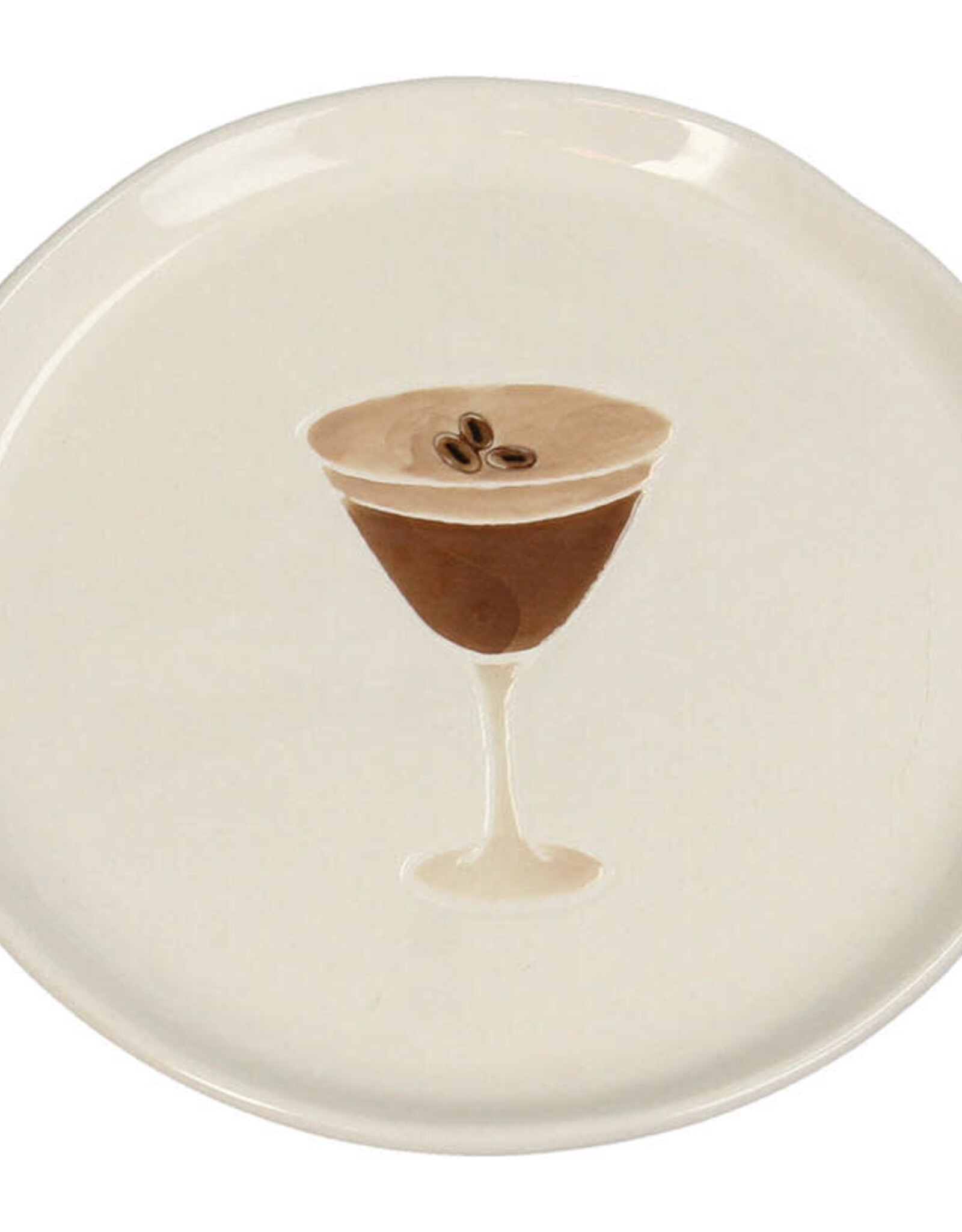 Kersten Plate Espresso Martini 13.5x13.5cm 7973