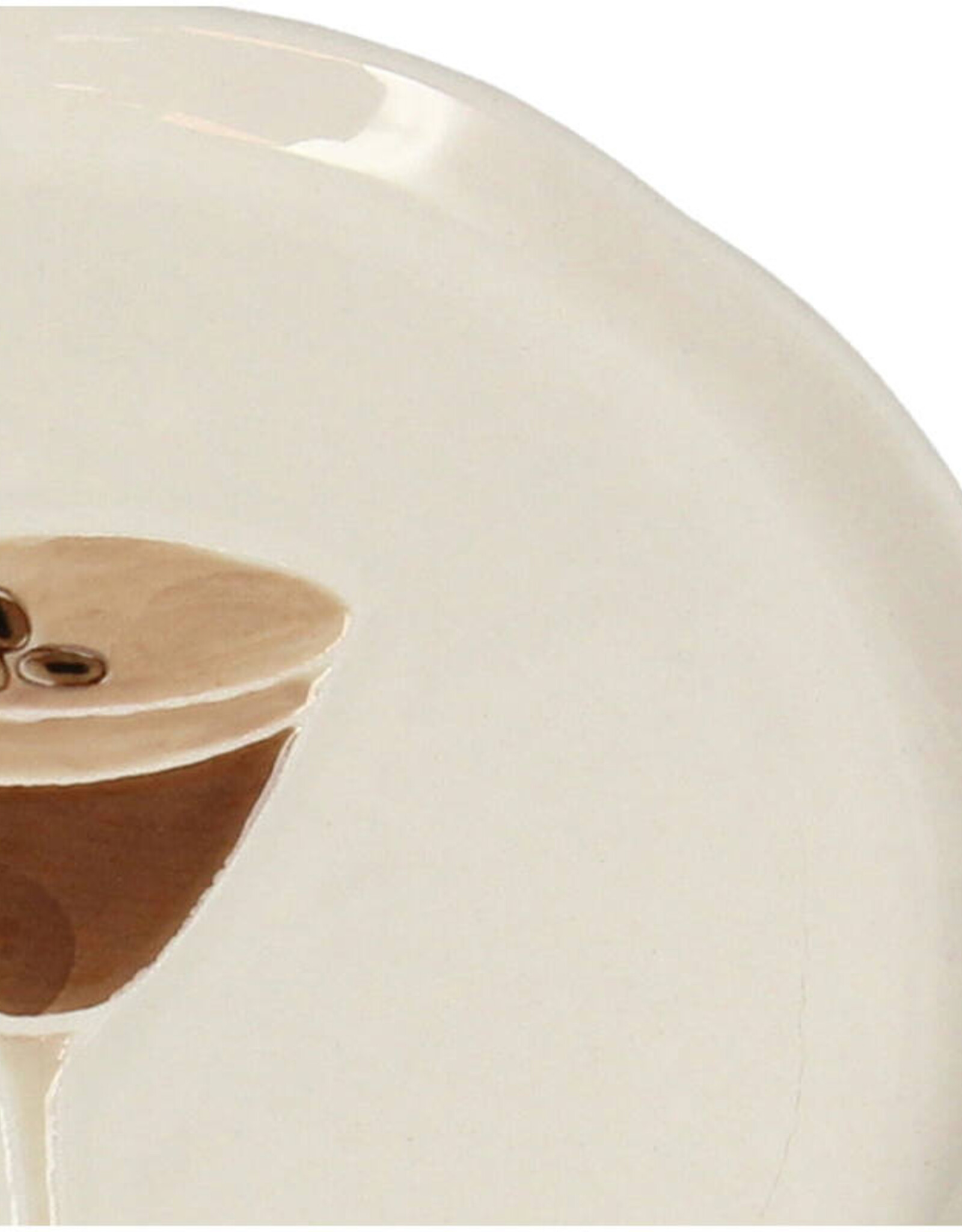 Kersten Plate Espresso Martini 13.5x13.5cm 7973