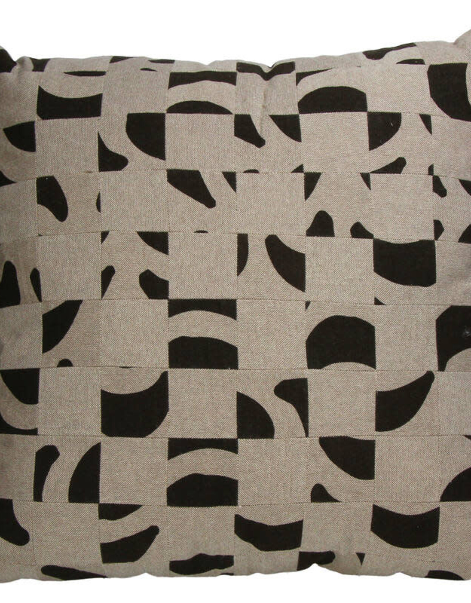 Kersten Cushion Cotton Brown 50x50 cm 3401