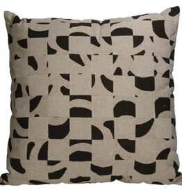 Kersten Cushion Cotton Brown 50x50 cm 3401