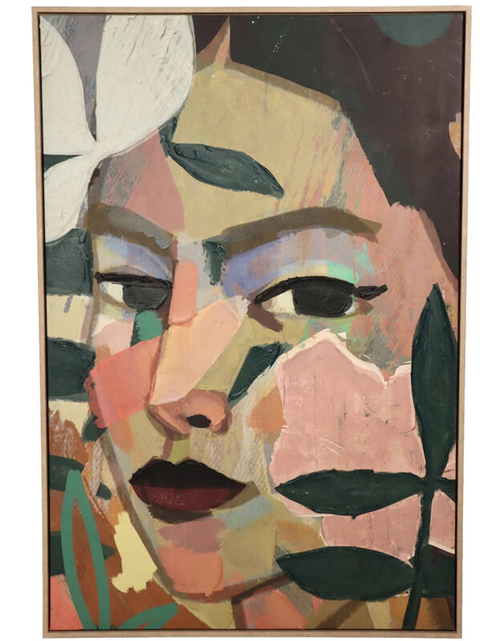 Kersten Wall Plaque Canvas Multi Face 80x120 cm 7461