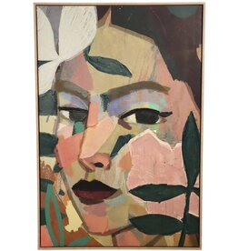 Kersten Wall Plaque Canvas Multi Face 80x120 cm 7461