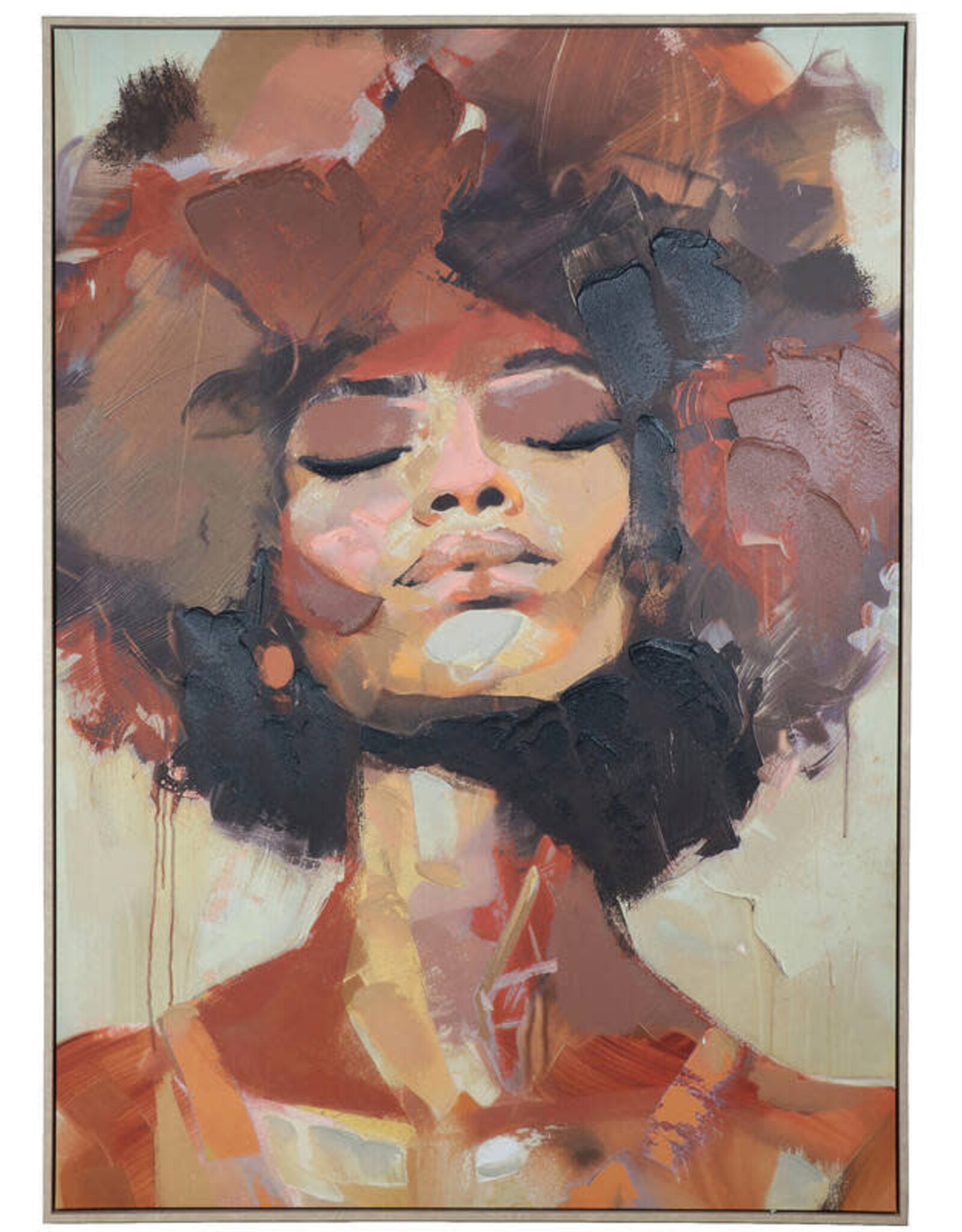 Kersten Wall Plaque Canvas Face 100 x 140 cm 7456