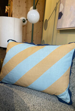 Kersten Cushion Cotton Stripes Ruffles Multi 40x60 cm 7307