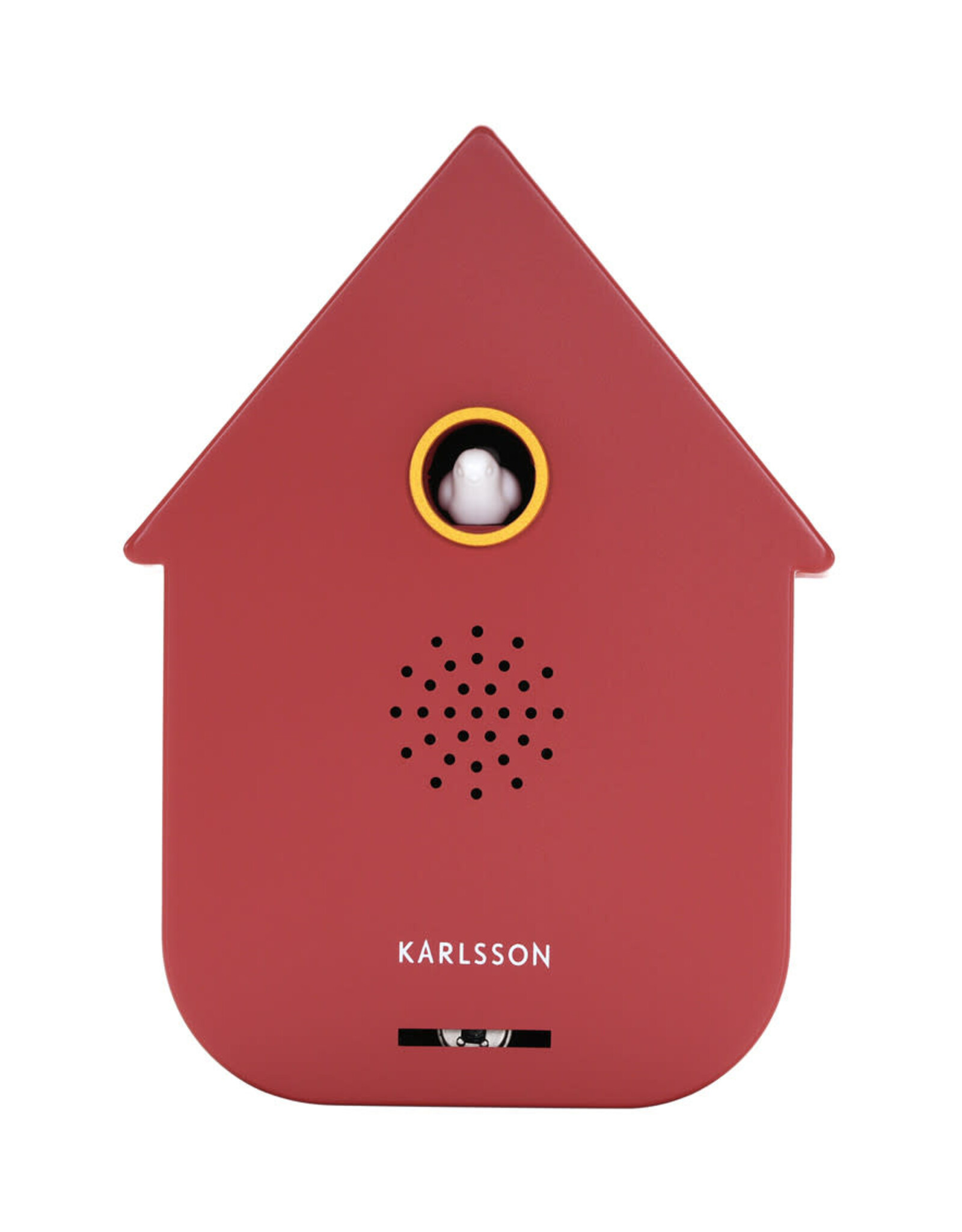 Karlsson Soundbox Modern Cuckoo Red Ochre