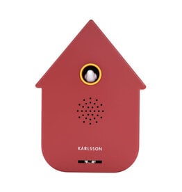 Karlsson Soundbox Modern Cuckoo Red Ochre