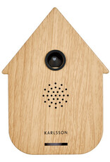 Karlsson Soundbox Modern Cuckoo Light Wood