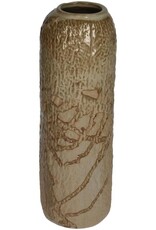 Kersten Vase Beige 8x8x26cm 7936