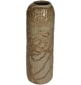Kersten Vase Beige 8x8x26cm 7936