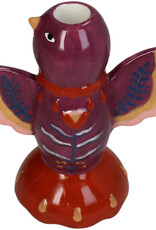 Kersten Candle Stick Bird 14x8.5cm 8312