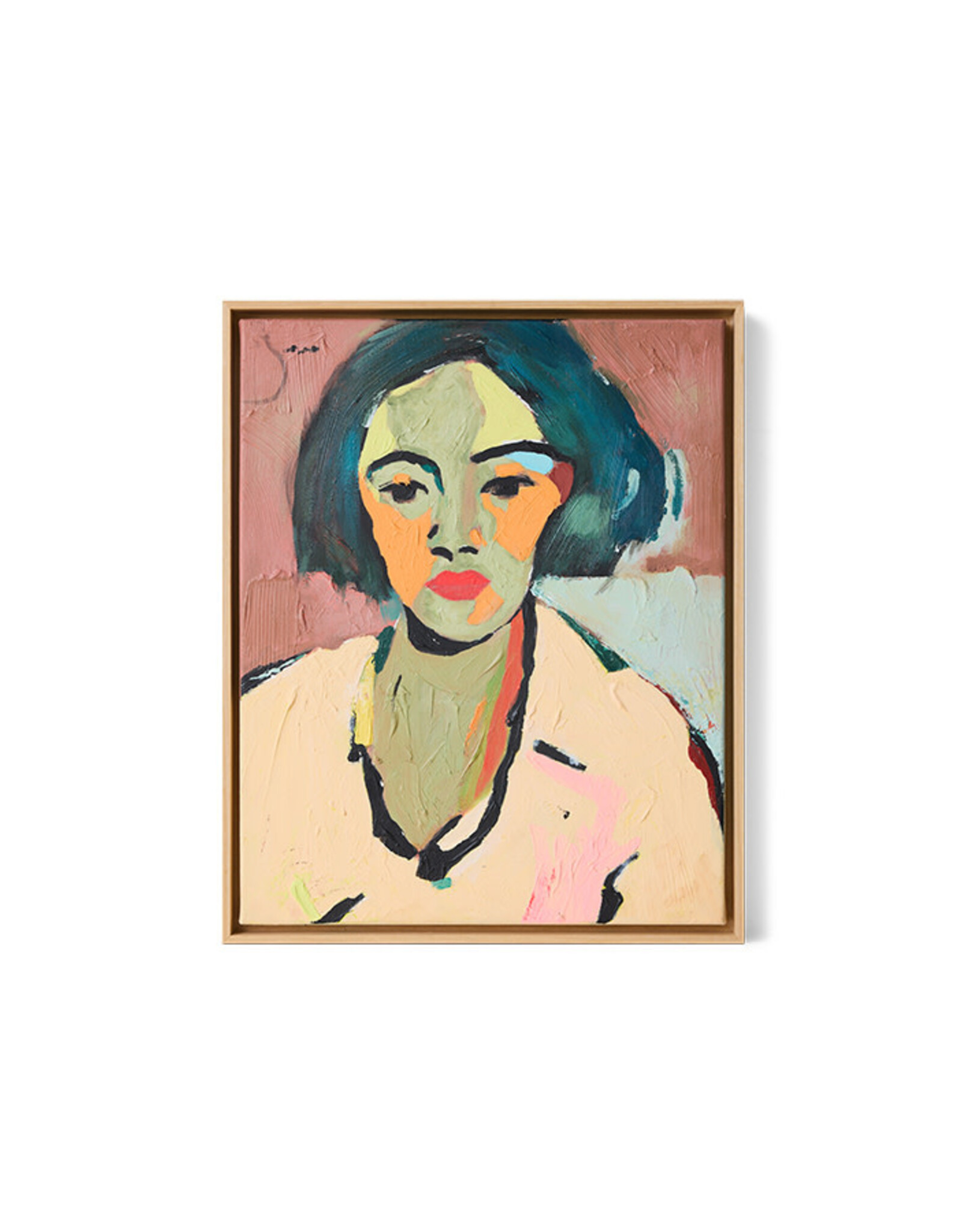 HKliving HKliving Framed Artwork 'Self Made' 43x53 cm