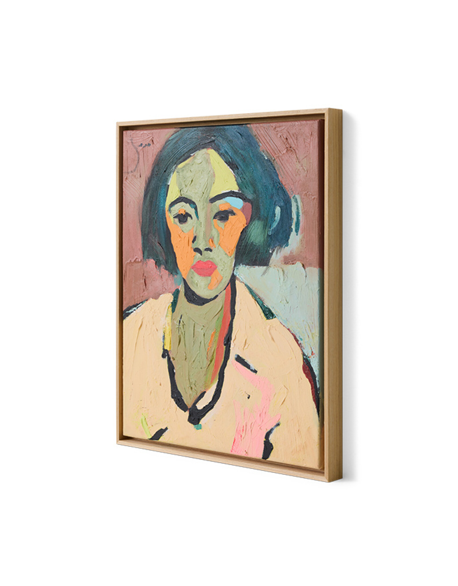 HKliving HKliving Framed Artwork 'Self Made' 43x53 cm