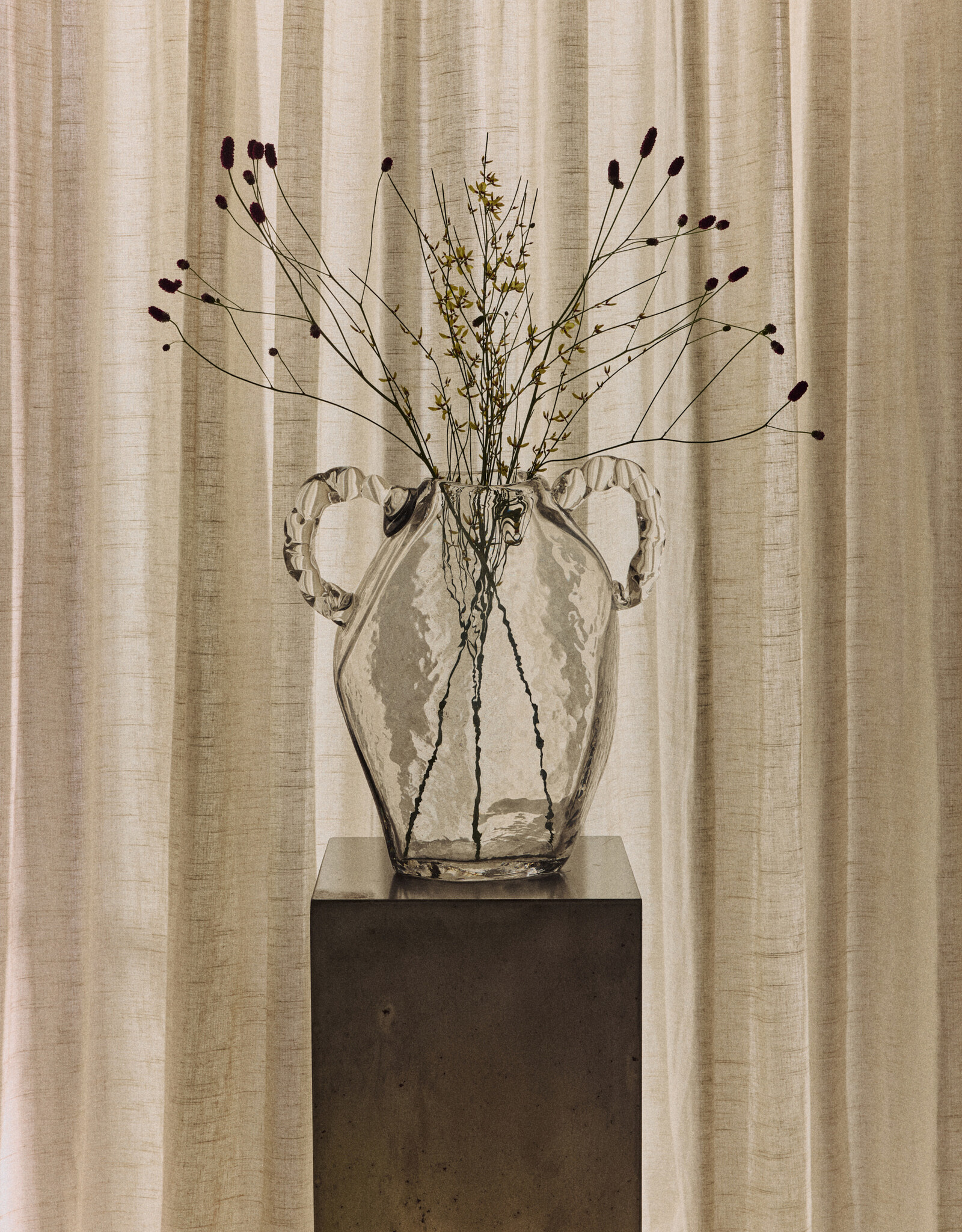 HKliving HKliving Nienke Sikkema Gemstone Amfora Vase  Crystal