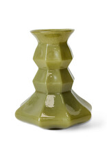 HKliving HKliving Silhouette Glass Vase Green