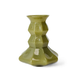 HKliving HKliving Silhouette Glass Vase Green