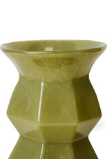 HKliving HKliving Silhouette Glass Vase Green