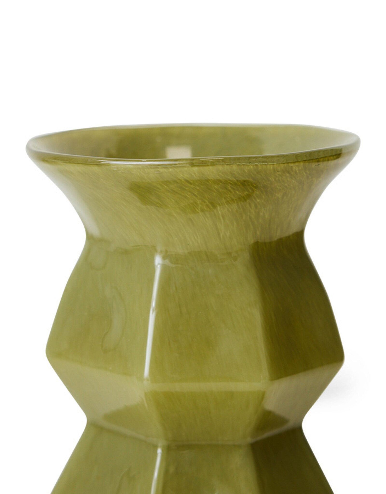 HKliving HKliving Silhouette Glass Vase Green
