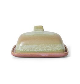 HKliving Hkliving 70's ceramics butter dish skyline