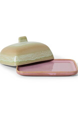 HKliving Hkliving 70's ceramics butter dish skyline