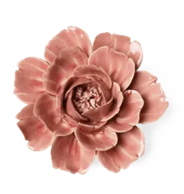 Chive Ceramic Flower Champagne Pink Rose EG37
