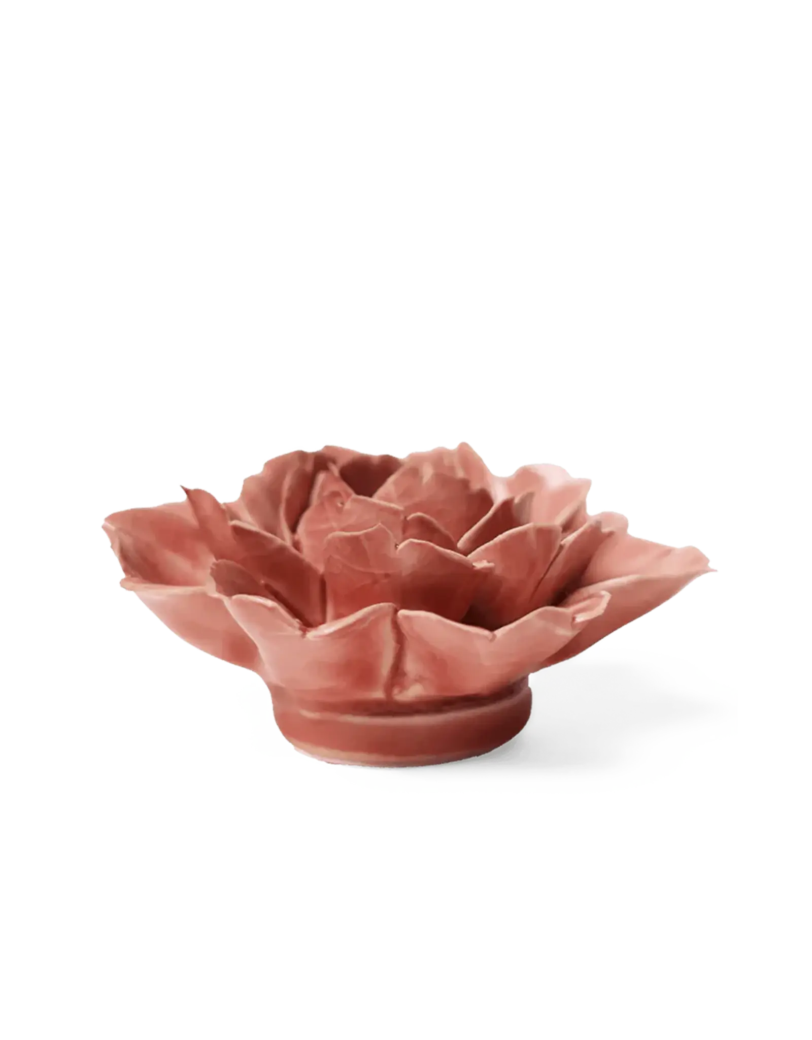 Chive Ceramic Flower Champagne Pink Rose EG37