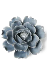 Chive Ceramic Flowers Pastel Blue Rose EG08