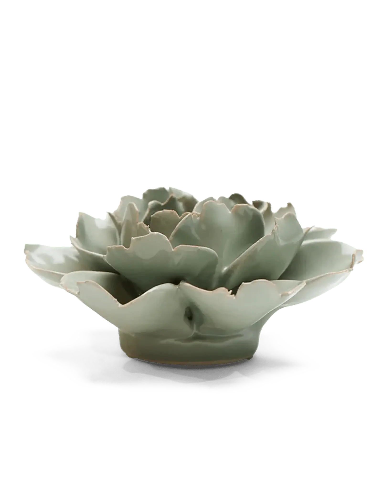 Chive Ceramic Flower Pistachio Rose EG09