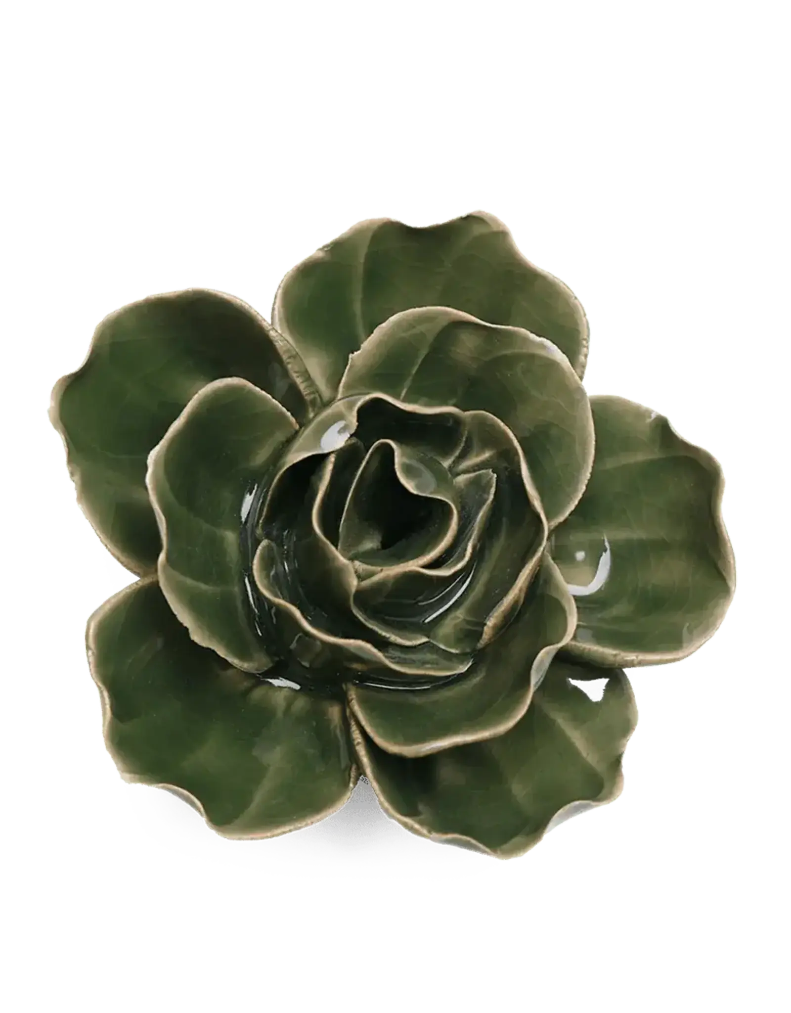 Chive Ceramic Flowers Fir Green Ranunculus EG03