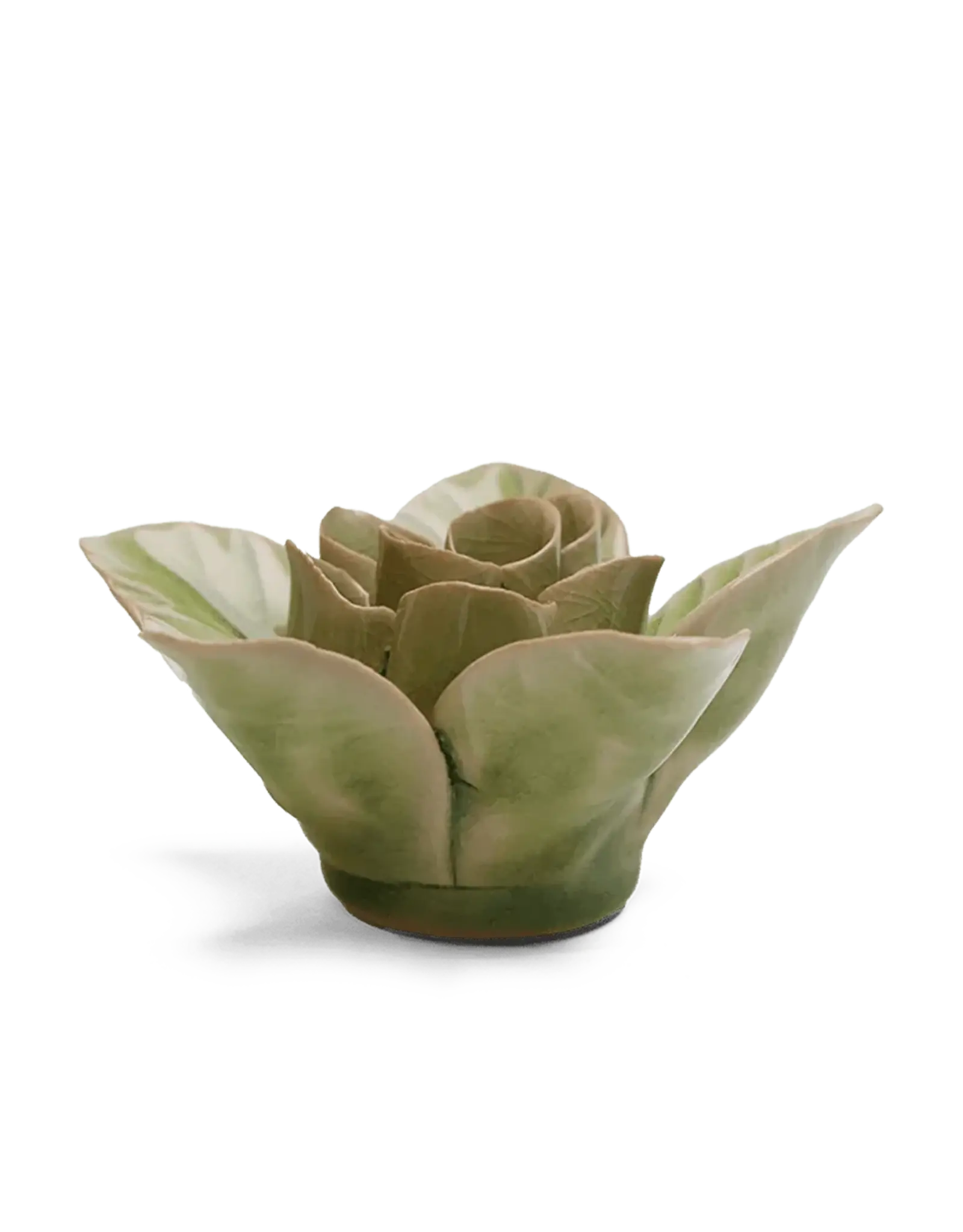 Chive Ceramic Flowers Green Lotus EG18