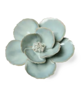 Chive Ceramic Flowers Milk Teal Poppy EG19