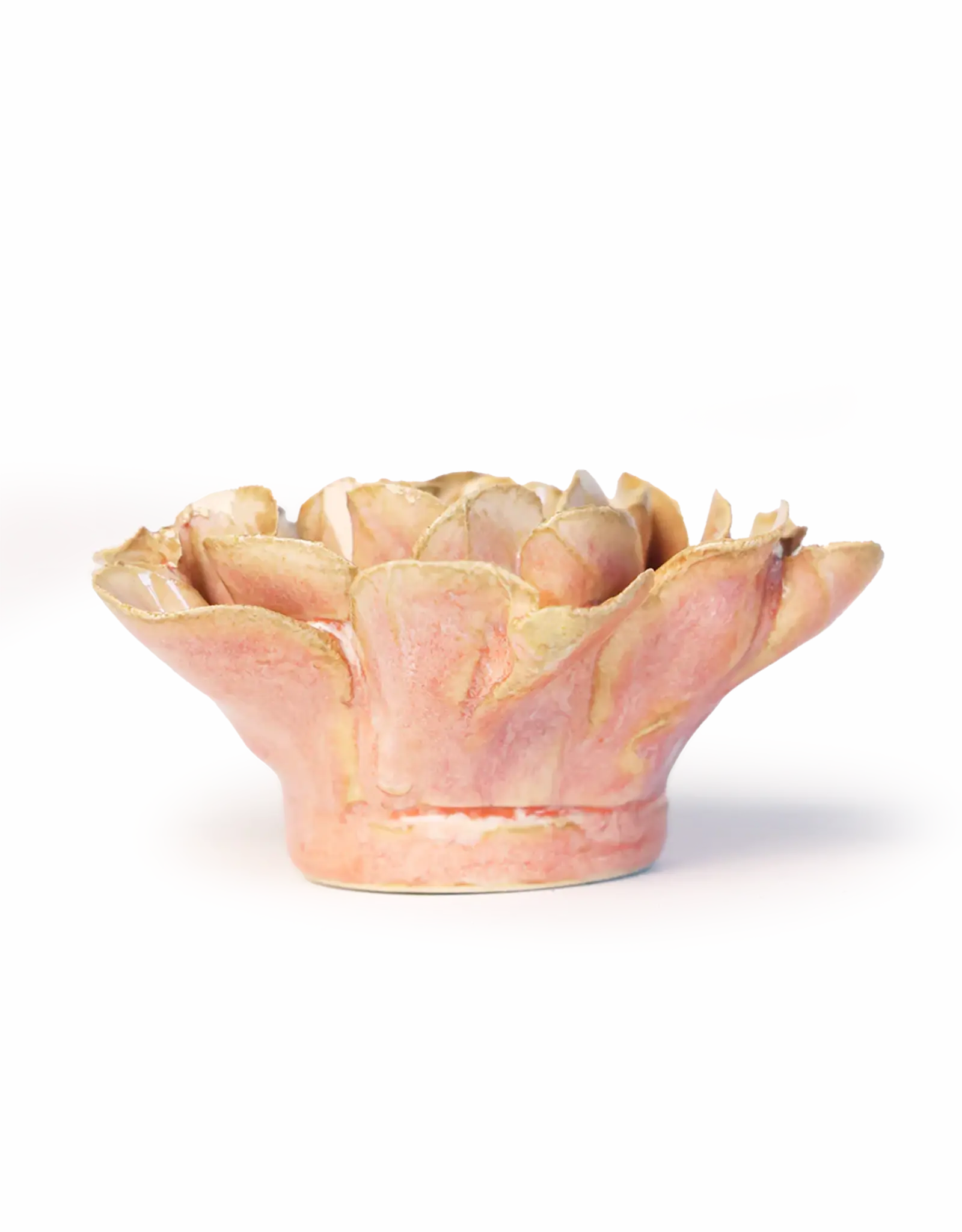 Chive Ceramic Flower Rose Pink Hawthorn FR19