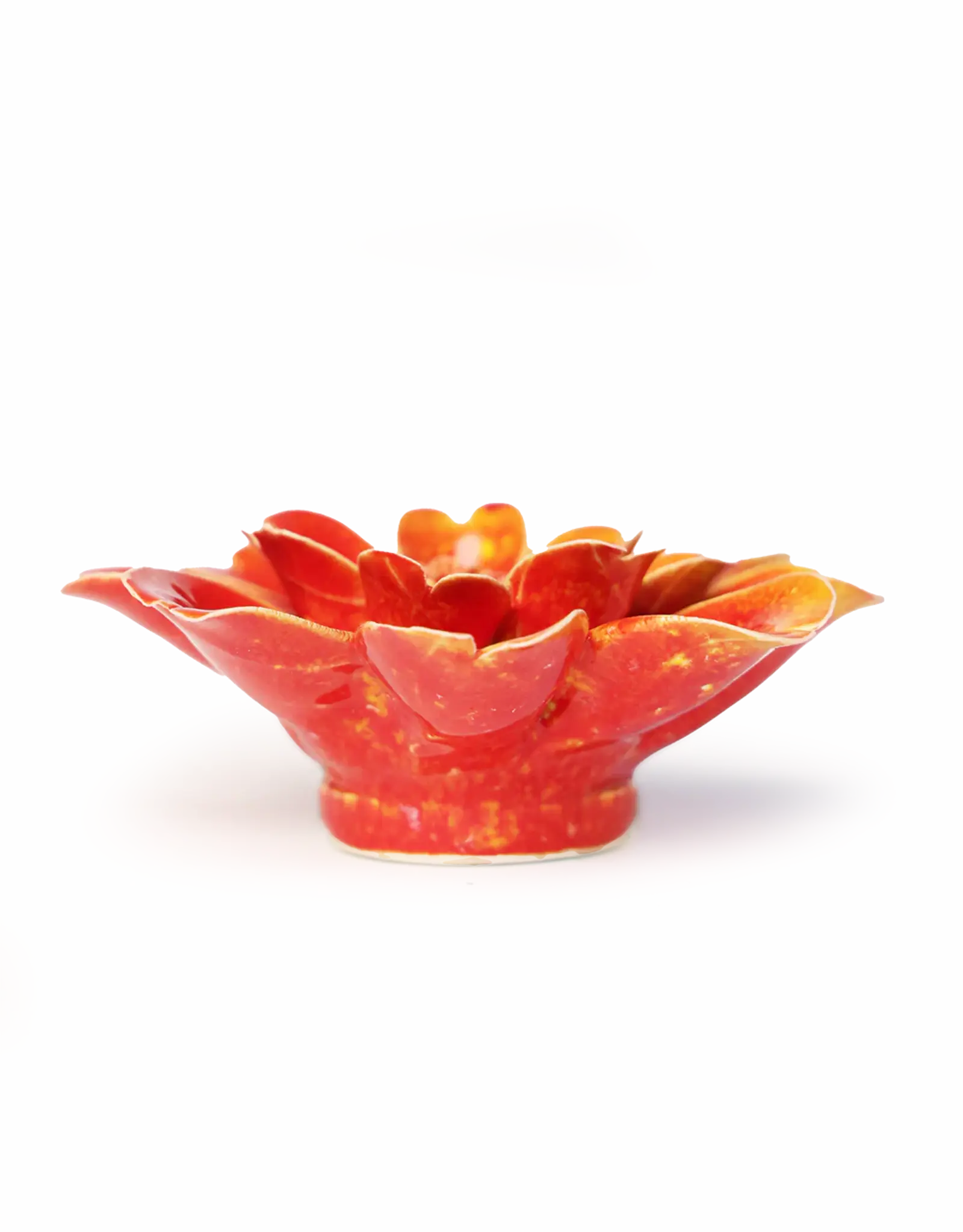 Chive Ceramic Flower Orange Yellow Paris FR29