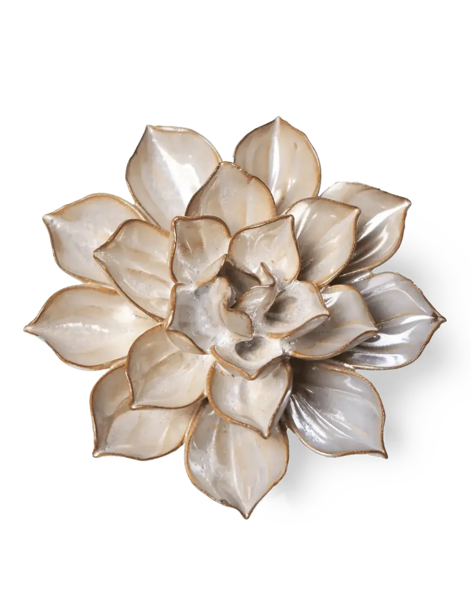 Chive Ceramic Flower Metallic Frikartii Aster JA09