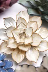 Chive Ceramic Flower Metallic Frikartii Aster JA09