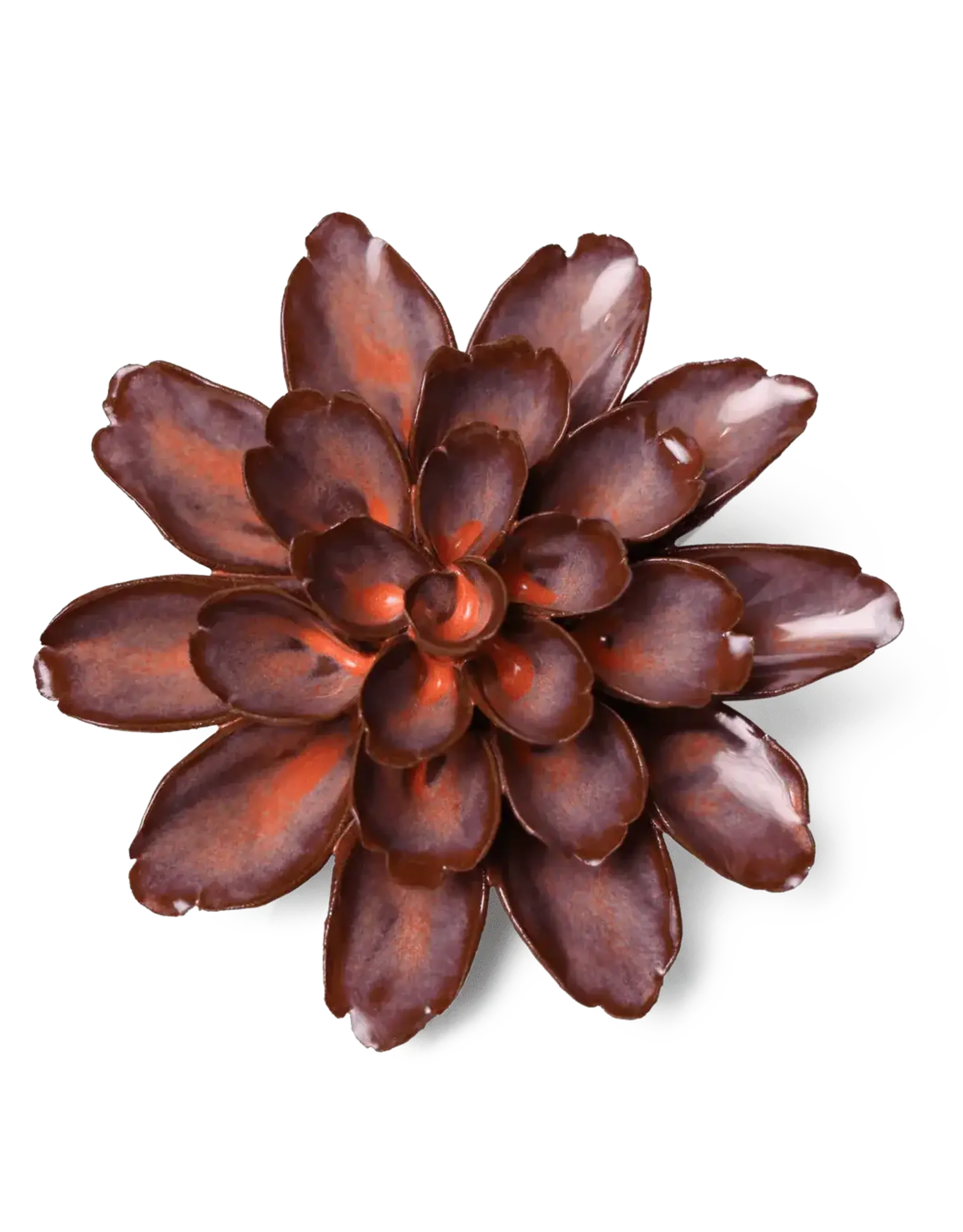 Chive Ceramic Flower Peach Mocha Cornflower JA19
