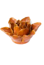 Chive Ceramic Flower Burnt Orange Lilly FR13