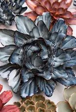 Chive Ceramic Flowers Navy Peony Ja12